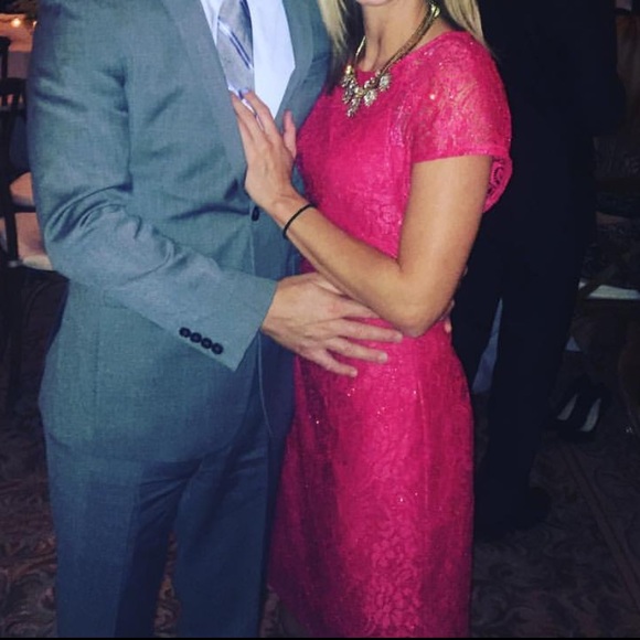 Badgley Mischka Lace Dress 💗💓💝 - Picture 2 of 8